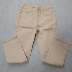 UNIQLO KIDS ユニクロ子ども用Ｌ 綿パンツ ベージュ 長ズボン