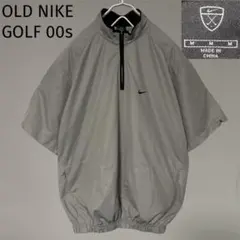 OLD NIKE GOLF 00s ナイキ ゴルフ 半袖ブルゾン ハーフジップ