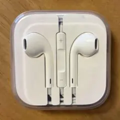 【未使用】Apple純正　有線イヤホン イヤホンジャック