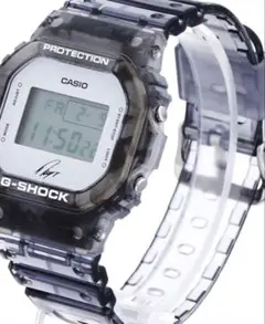 Q434腕時計CASIO G-SHOCK クリア スケルトン レインボー文字盤 - メルカリ
