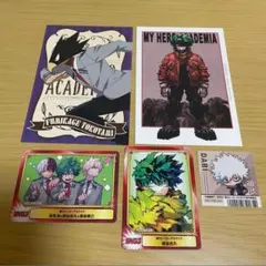 僕のヒーローアカデミア ポストカード&カードセット