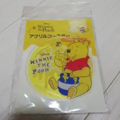 新品　ディズニープーさん　アクリルコースター　ドリンクコースター　小物置き