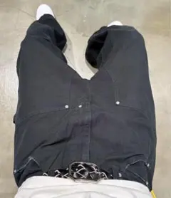 Dickies ダブルニー ワークパンツ ブラックデニムのサムネイル