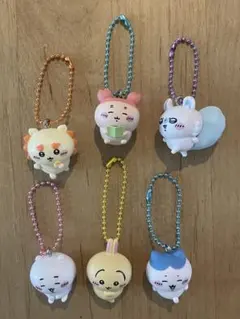 ちいかわマスコットつきビスケット のマスコット6種セット