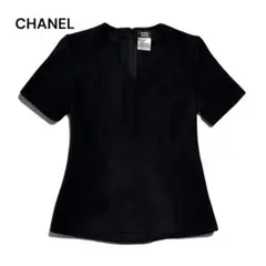 CHANEL シャネル ユニフォーム ブラウス シャツ 34のサムネイル
