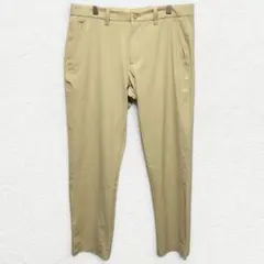 2210【GAP】ストレッチナイロンパンツ スリムテーパード ベージュ32×30のサムネイル