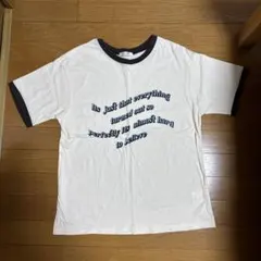 リンガープリントTシャツ　w closetのサムネイル