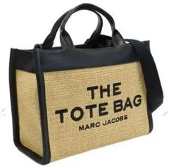 新品 マークジェイコブス THE STRAW トートバッグ ショルダー 2WAY