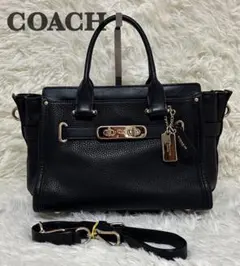 極美品 コーチ グレース キャリーオール 2way ショルダーバッグ