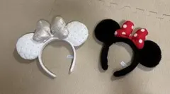 ミニーマウスカチューシャ2点セット