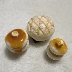 食品サンプル　メロンパン　パンケーキ　マグネット　フェイクスイーツ　樹脂粘土