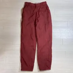 ピンクハウス/裏地タータンチェック/ナイロンテーパードパンツ/ミニジップポケットのサムネイル