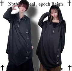 NIER CLOTHING 変形　ZIP プルオーバー　パーカー