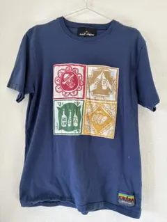 Amina x grn コラボ Tシャツ ネイビー M