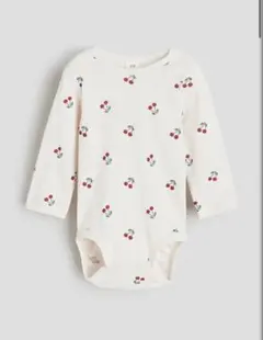 H&M♡さくらんぼ柄ボディースーツ 4-6month