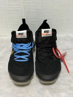 OFF-WHITE×NIKE AIR VAPORMAX BLACK 26.5cm