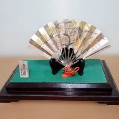 極美品 武比古作 純銀999 鶴亀 松竹梅 置物 銀細工 伝統工芸ガラス
