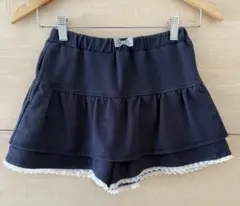 anyFAM エニーファム　ネイビー　ショートパンツ130㎝　女児