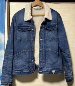 GUESS JEANS/ ボアデニムジャケット「90'S後期〜00'Sレトロ古着