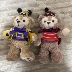 ダッフィー シェリーメイ 2012 ハロウィン ぬいば　ぬいぐるみバッジ