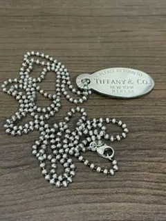 ティファニー ネックレス オーバルタグ リターントゥ 925