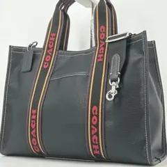 未使用級✨ コーチ スミス ショルダーバッグ 2way ブラック　レザー