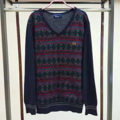 FRED PERRY モヘア ウールブレンド