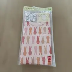 UNIQLO ベビー肌着 90 ウサギ柄