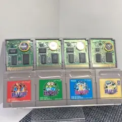 【フルメンテナンス】GB ポケットモンスター 赤 緑 青 黄 b