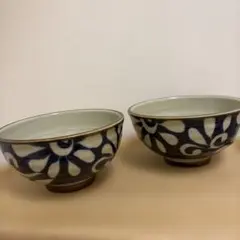 美濃焼　琉球瑠璃唐草　丼 2個セット　和食器 ボウル 麺鉢