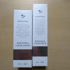 未使用　ETVOS ホワイトニングクリアローション＆クリア セラムW 2点セット
