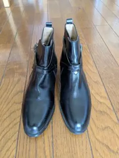 【美品】REGAL リーガル ジョッパーブーツ ブラック レザー レディースのサムネイル
