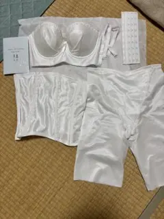 【即購入OK】ハグブライダルインナー3点＋ストッキングセット¥15,000円相当