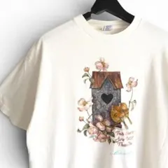 90s USA製 DELTA バード アニマルTシャツ L A79