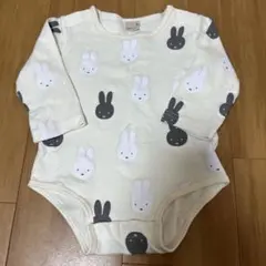 プティマイン　ミッフィー　ロンパース　80