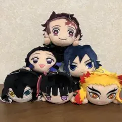 鬼滅の刃 寝そべりぬいぐるみ6体セット