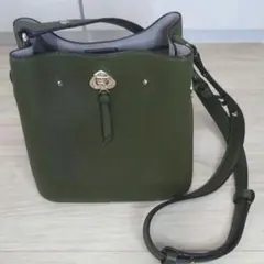希少美品 オールド コーチ ショルダーバッグ Bixby Sling 緑 USA