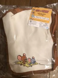 一番くじ トムとジェリー　Ｄ賞マルシェバッグ　トートバッグ　トムジェリ