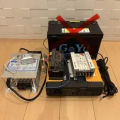 【中古品】　キャンピングカー　インバーター　走行充電器　外部電源　一式のサムネイル
