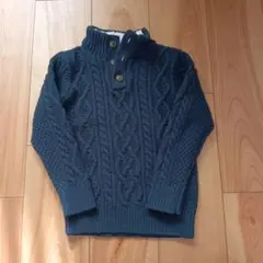 ★baby GAP ✕ネイビー✕ ケーブルニットセーター✕5さい✕110サイズ★