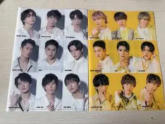 Snow Man クリアファイル 2枚セット