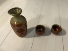 陶器製徳利とおちょこセット