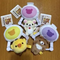 リラックマ クレーンにぶらさがりぶるぶる ぬいぐるみ [3種セット] プライズ