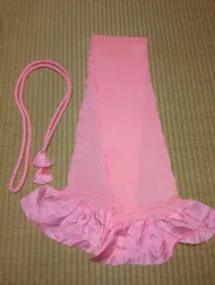 未使用帯締めと帯揚げ（正絹）