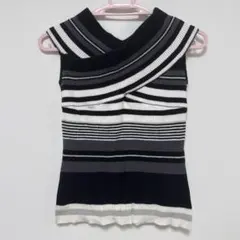 RESEXXY オフショルリブニットトップス