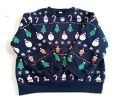 【美品】 アプレレクール 110 トレーナー クリスマス