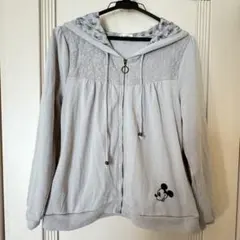 axes femme ミッキー パーカー レース