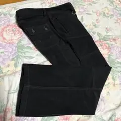 美品W86-88cm/barassi/秋冬/畝無コーディロイ7Pストレッチパンツ