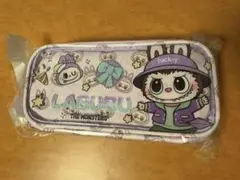 人気LABUBU ラブブ　キャラクター筆箱 紫色　自宅保管