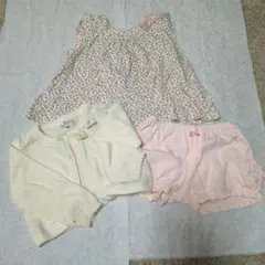 組曲 KUMIKYOKU キッズ服 3点セット 90cmのサムネイル